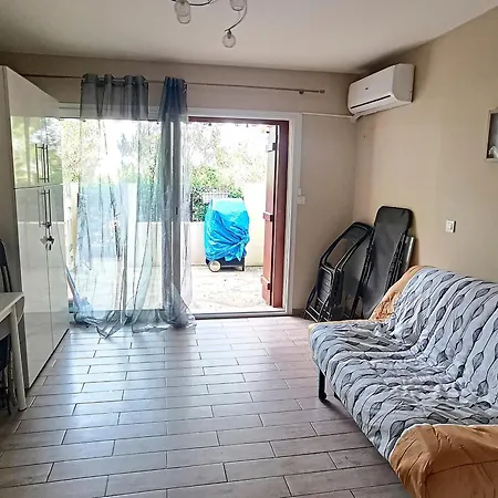 Renove, 1ere Ligne De Plage, Terrasse Privee Avec Barbecue, Climatisation, Proche Commerces - Fr-1-732-13 * Argeles-sur-Mer